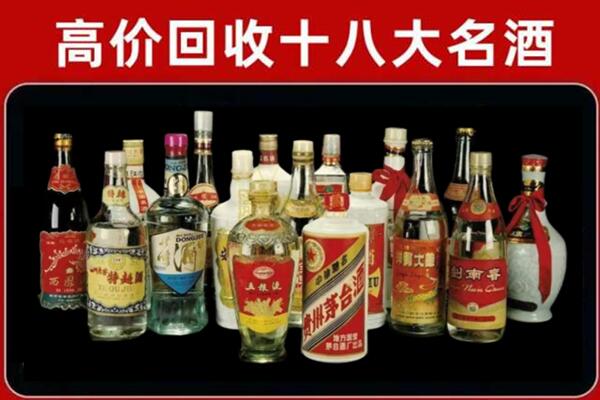 阳山回收铁盖茅台酒